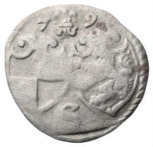 Fundmünze, 1/84 Taler, 1579