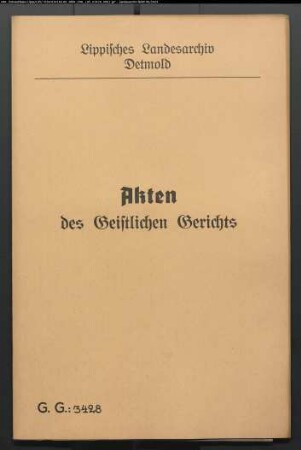 Kolon Luhmann Nr. 6 zu Kalldorf gegen den Kolon Bültemeier auf dem Winterberge, Kirchenstand in Langenholzhausen betreffend