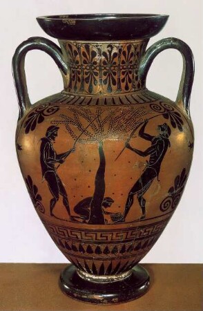 Attische Halsamphora