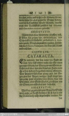 Casus LVII. Cataracta