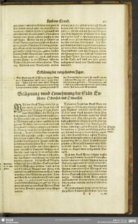 Belägerung unnd Einnehmung der Stätt Enschede, Oldensiel, und Otmarsen