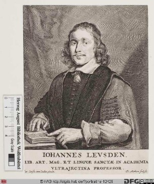 Bildnis Johannes (Jan) Leusden