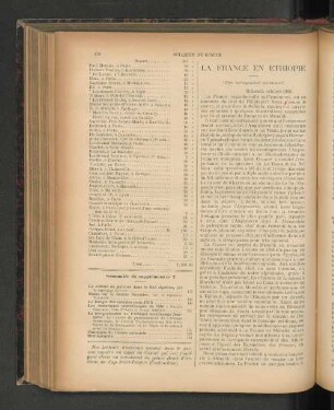 La France En Ethiopie.