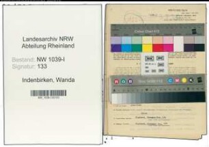 Entnazifizierung Wanda Indenbirken , geb. 24.06.1912 (Lehrerin)
