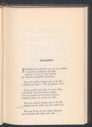 Plegaria