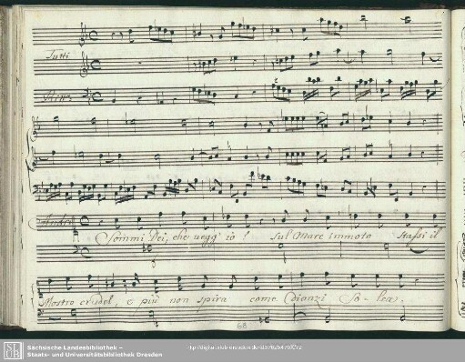 Recitativo: Sommi Dei che vegg'io