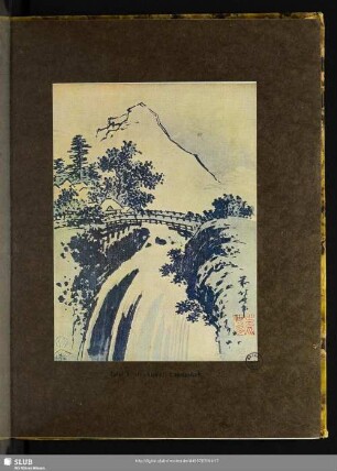 Tafel 1. Hokusai: Landschaft