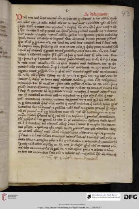Sermones und kurze theologische Texte. Nachweisbar:
