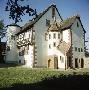 Steinau. Ehemaliges Amtsgebäude (Brüder Grimm-Haus). Rückansicht