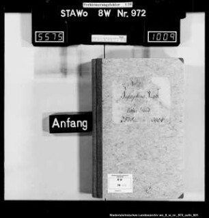 Hypothekenregister (Nr. 2575 - 2904)