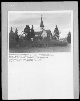 Katholische Pfarrkirche Sankt Peter und Paul & Ehemalige Benediktiner-Klosterkirche