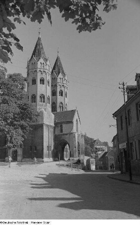 Blick auf die Stadtkirche St. Marien
