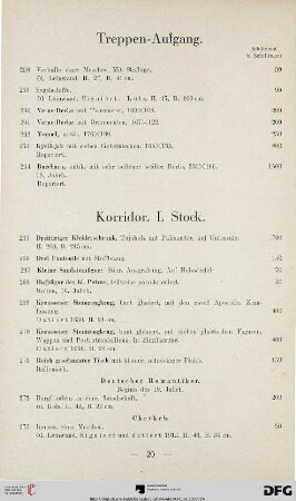 Treppen-Aufgang (Nr. 258-264)