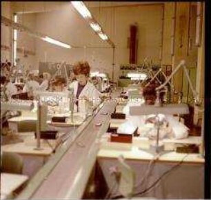 Produktion im Halbleiterwerk Frankfurt (Oder)