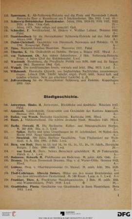 8 Stadtgeschichte (Nr. 146-169)