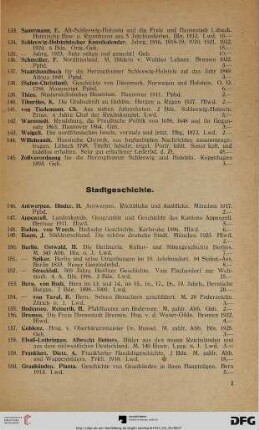 8 Stadtgeschichte (Nr. 146-169)