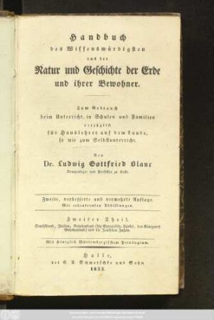 Th. 2: Deutschland, Italien, Griechenland, (die europäische Türkei, das Königreich Griechenland) und die Ionischen Inseln