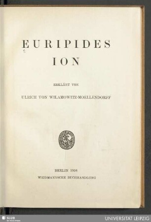 Euripides Ion
