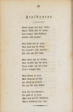 Freibeuter.