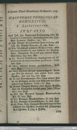 Scriptores Theologiae Homileticae