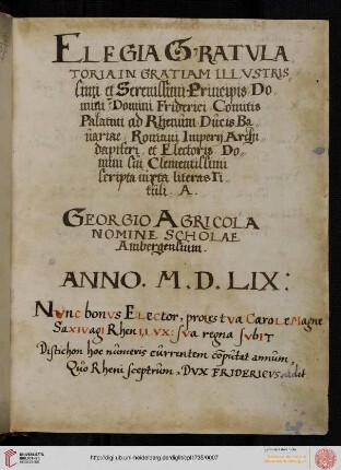 Elegia gratulatoria