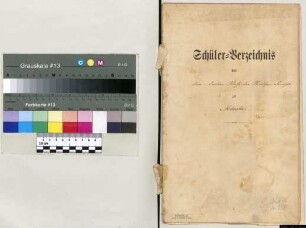 Schülerverzeichnis der III. Klasse der Mädchen-Freischule Münster