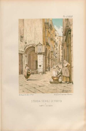 Tav. LXXXI. Strada Sedile di Porto