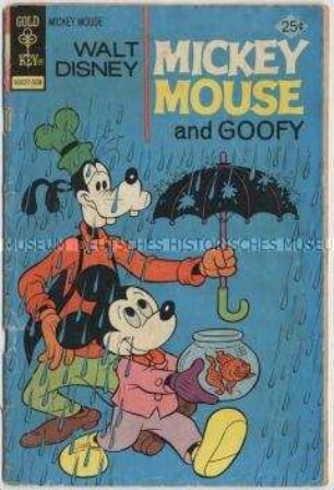 Amerikanische Original-Ausgabe der Comic-Zeitschrift "Mickey Mouse and Goofy"