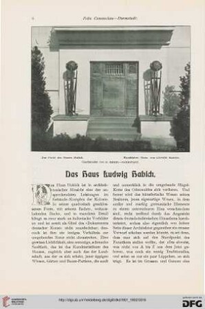 Das Haus Ludwig Habich
