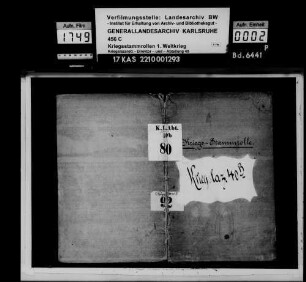 Kriegslazarett B der Kriegslazarett-Abteilung 40
