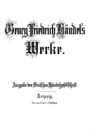 Georg Friedrich Händel's Werke, Band 80. Ezio : opera