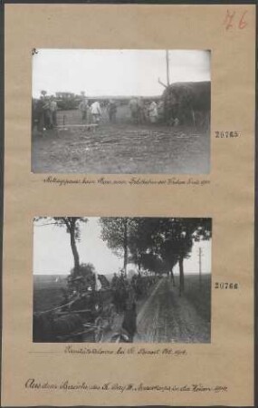 Sanitätskolonne bei St. Benoit