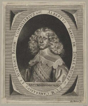 Bildnis des Albertvs Baro de Zinzendorf
