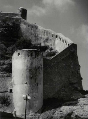 Die Stadtmauer von Bonifacio