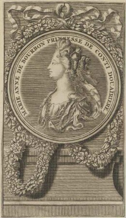 Bildnis der Marie Anne de Bourbon