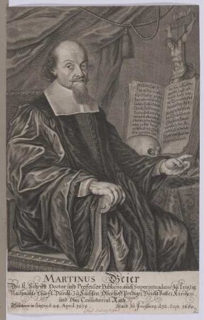 Bildnis des Martinus Geier