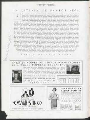 La leyenda de Santos Vega