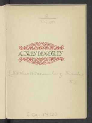 Aubrey Beardsley