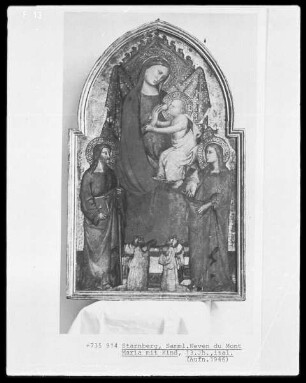 Madonna und zwei Heilige