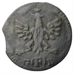 Fundmünze, Pfennig, 1796