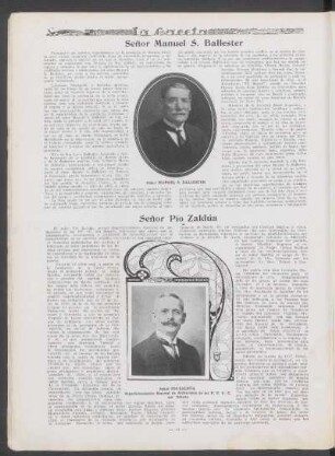 Señor Manuel S. Ballester