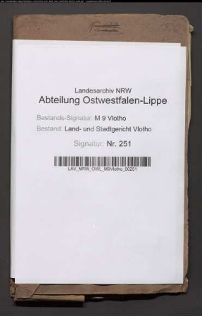 Erblasser: Rademacher, Eleonore Louise Catharina Antonia: