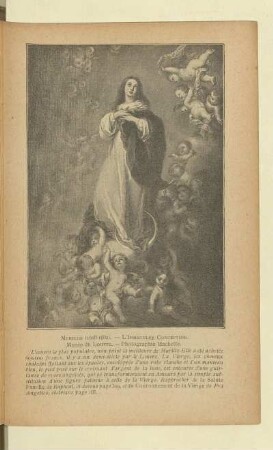 Murillo (1618 - 1682). - L'Immaculée conception. Musée du Louvre. - Photographie Hachette