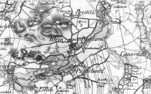 Kubschütz-Purschwitz. Oberreit, Sect. Bautzen, 1844/46
