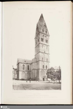 Köln a. Rh., St. Aposteln, Chorherrenstiftskirche