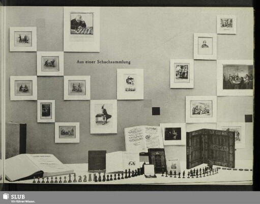[Teilbild der Schachsammlung Herbert R. Grätz]