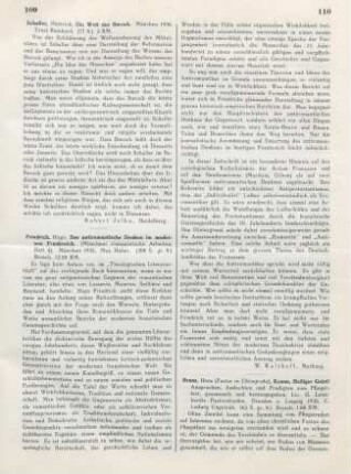 109 [Rezension] Schaller, Heinrich, Die Welt des Barock