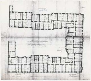 Siedlung Haeselerstraße, Berlin-Charlottenburg: Block 14, Haeselerstraße 17h-25c: Grundriss KG