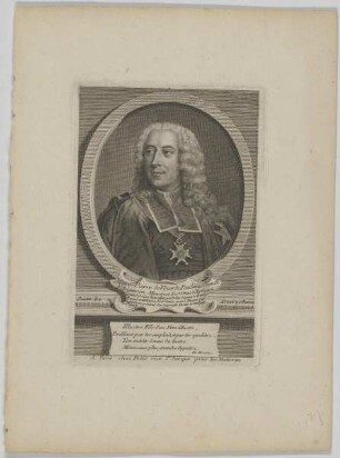 Bildnis des Marc-Pierre de Voyer d'Argenson