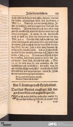 XII. Am II. sonntage nach Epiphanias.